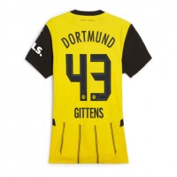 Zenski Nogometni Dres Borussia Dortmund Jamie Bynoe-Gittens #43 Domaci 2024-25 Kratak Rukav